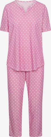 Rösch Pajama ' Mustermix ' in Red: front