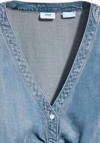 Levi's® Plus Bluse in Blau