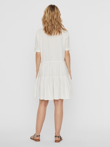 VERO MODA Shirt Dress 'Delta' in White