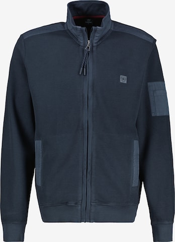 Veste de survêtement LERROS en bleu : devant