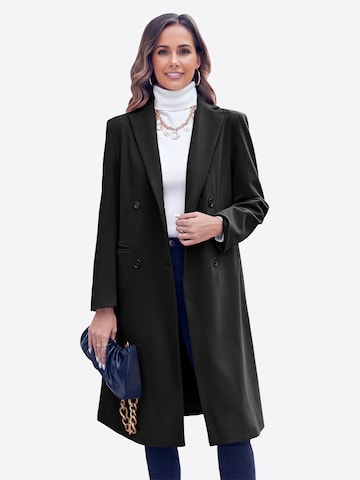 Manteau mi-saison Imily Bela en noir : devant