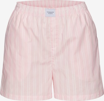 Pantalon de pyjama Copenhagen Studios en rose : devant