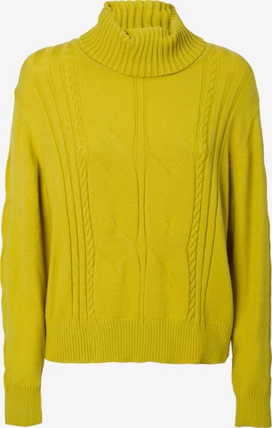 Influencer Пуловер в жълто: отпред