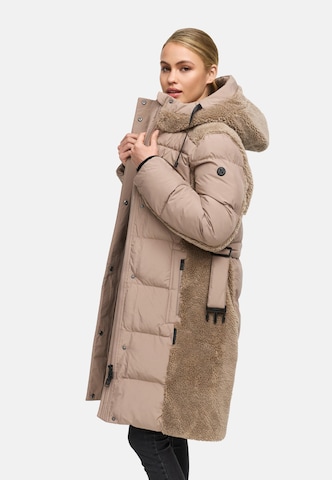 NAVAHOO Wintermantel in Beige