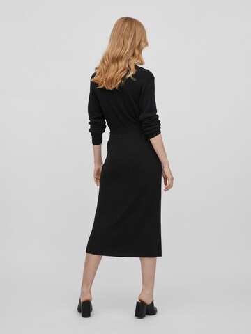 VILA Úpletové šaty 'Marla' – černá