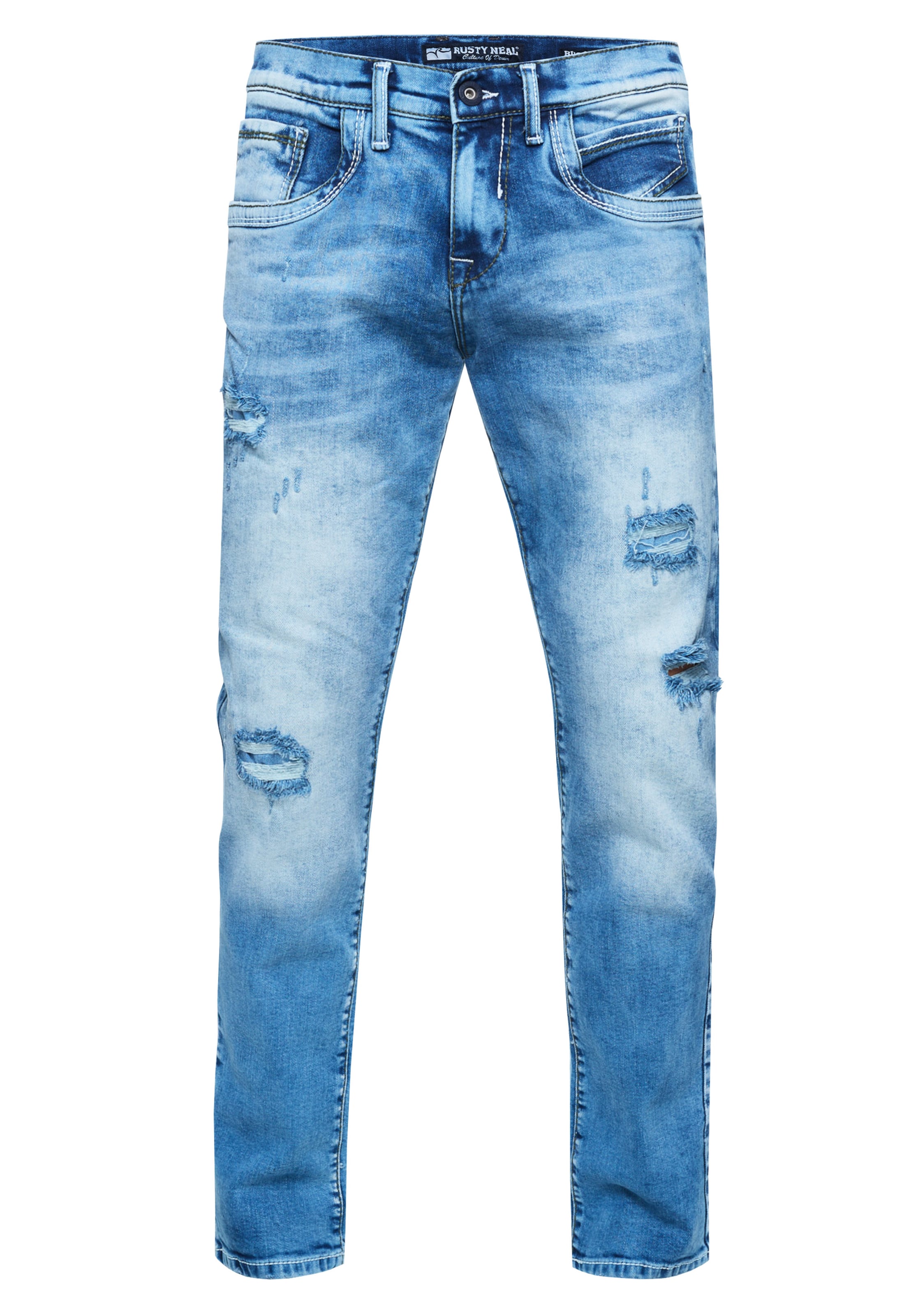 Rusty Neal Jeans 'ODAR' in Blauw: voorkant