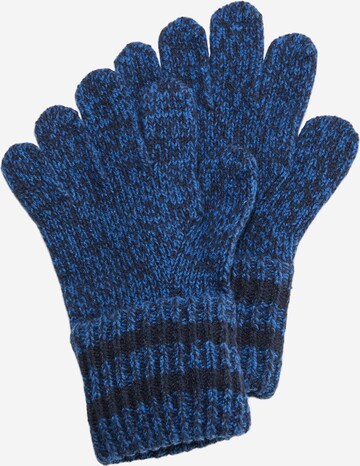 s.Oliver Gloves in Blue: front