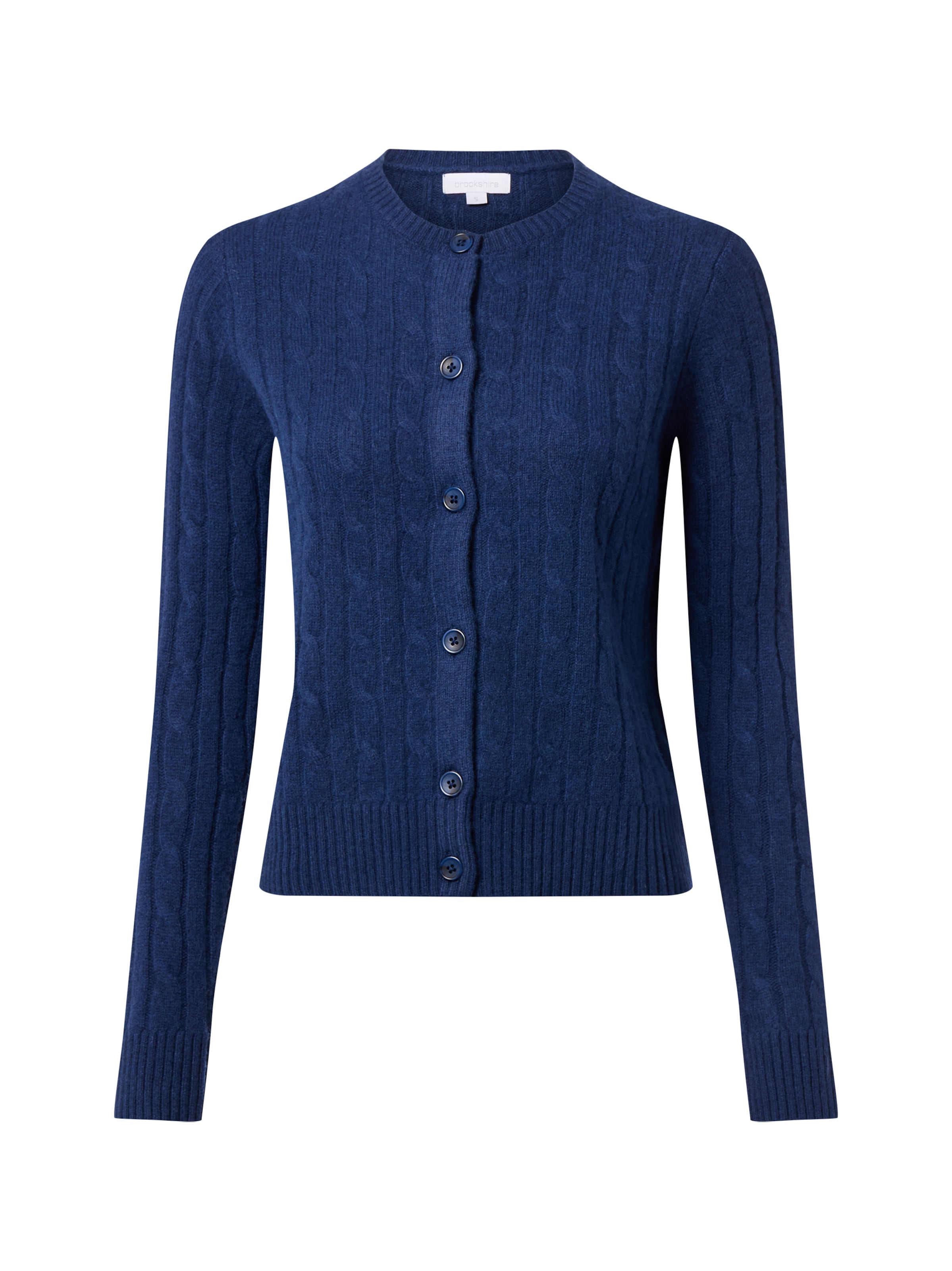 Brookshire Strickjacke in Blau: Vorderseite