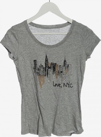 NEW YORK & COMPANY Print-Shirt XS in Grau: predná strana