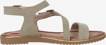 JANA Strap Sandals in Green