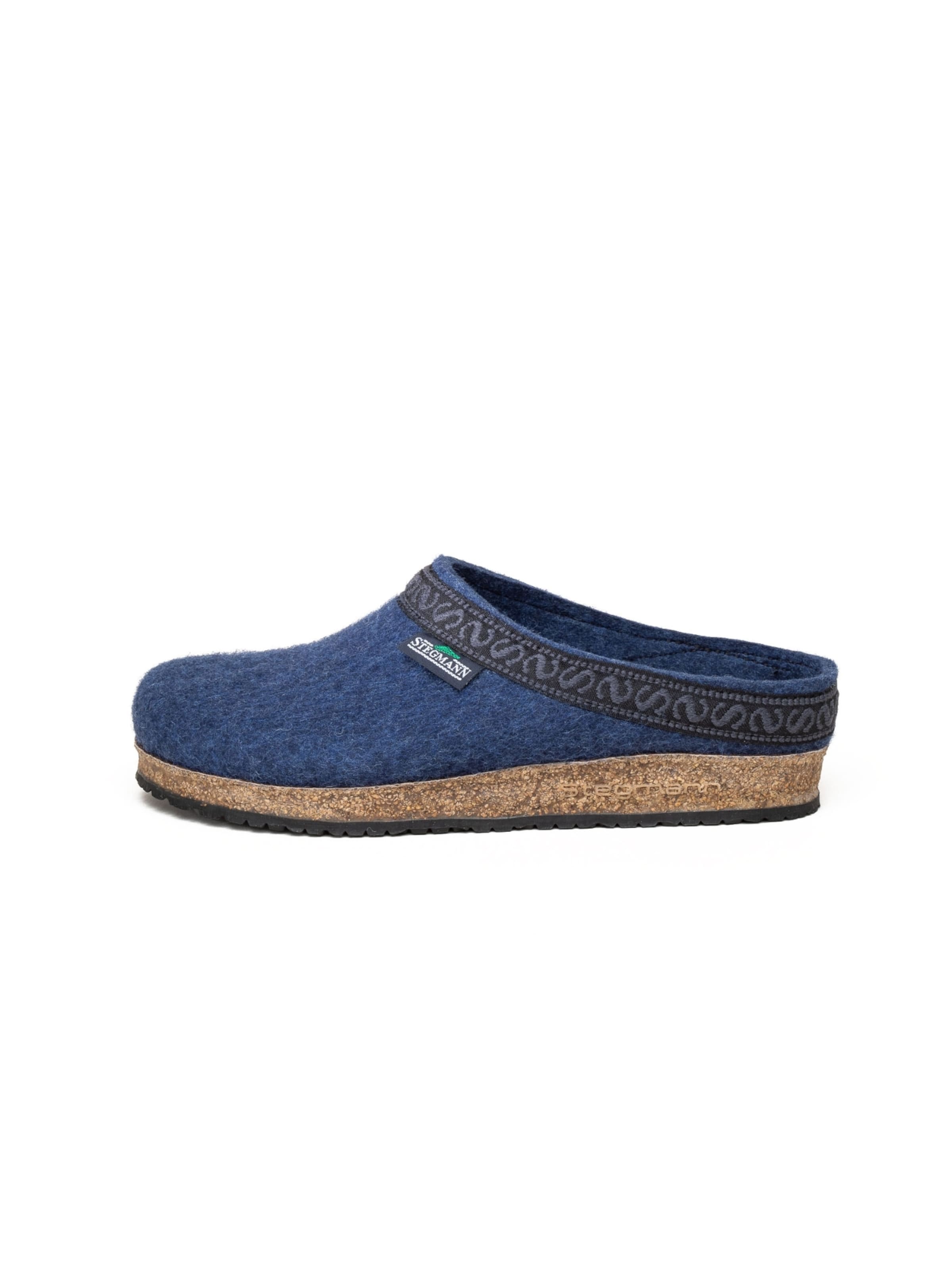 Stegmann Clogs 'Filzclogs Stegmann 108' in Blue