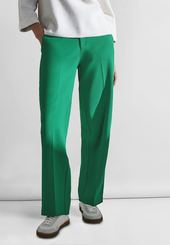 STREET ONE Wide leg Pants in Green