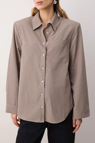 Trendyol Bluse i brun