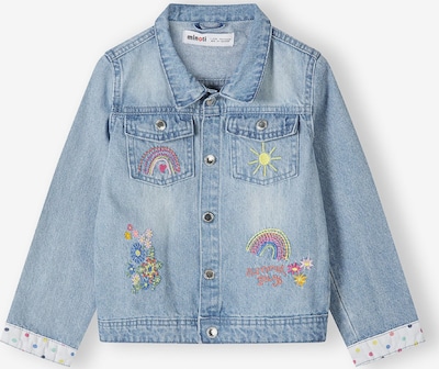 MINOTI Демисезонная куртка в Джинсовый синий / Желтый / Оранжевый / Ярко-розовый, Обзор товара