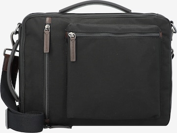 FOSSIL Document Bag 'Buckner' in Black: front