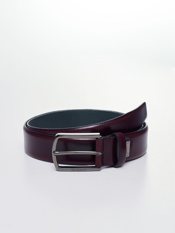 bugatti Belt '0299' in Red