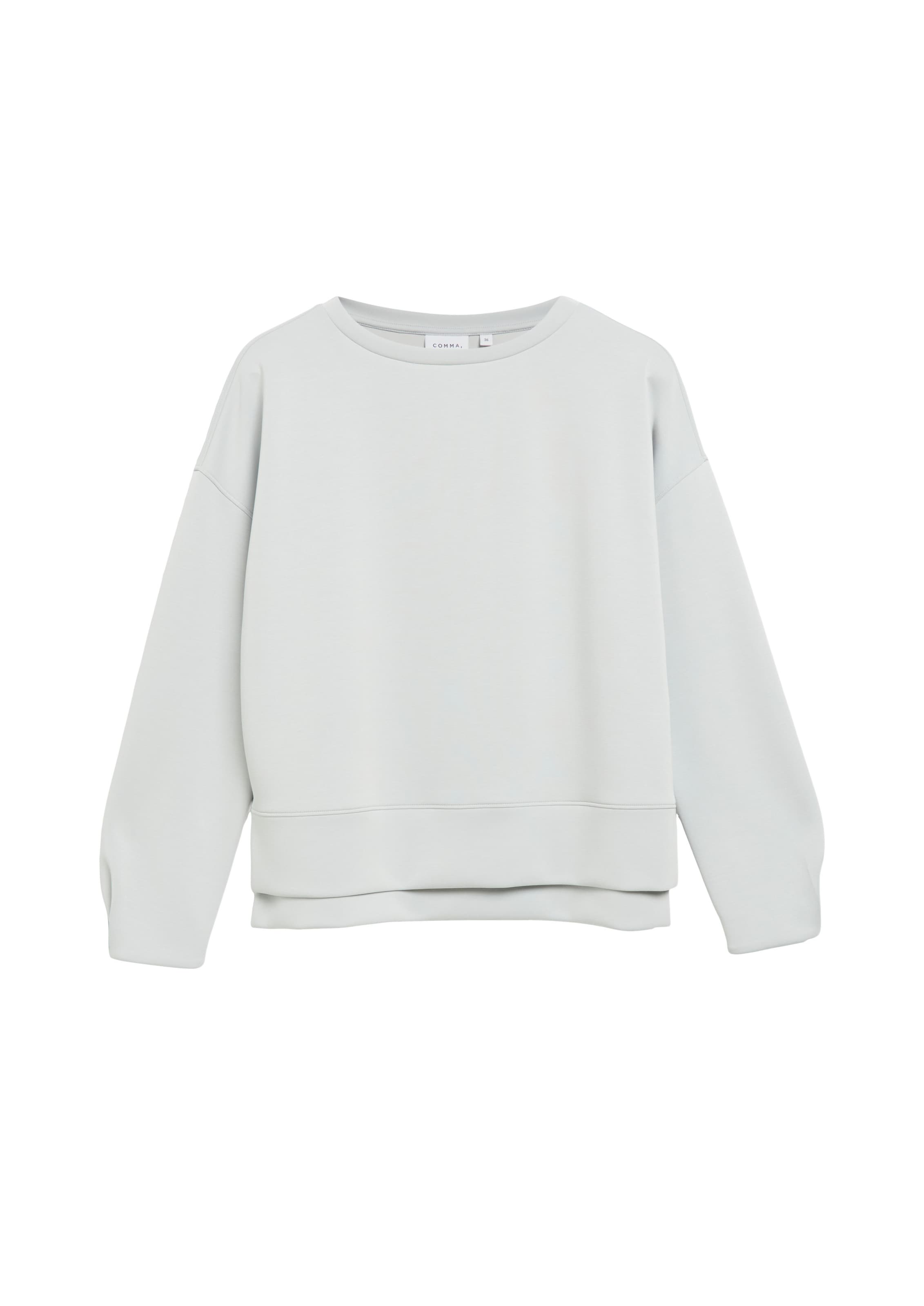 COMMA Sweatshirt in Grijs: voorkant
