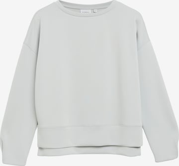 Sweat-shirt COMMA en gris : devant