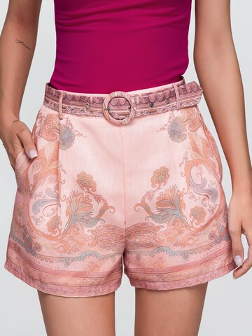 Ombre - Pantalón en rosa: frente