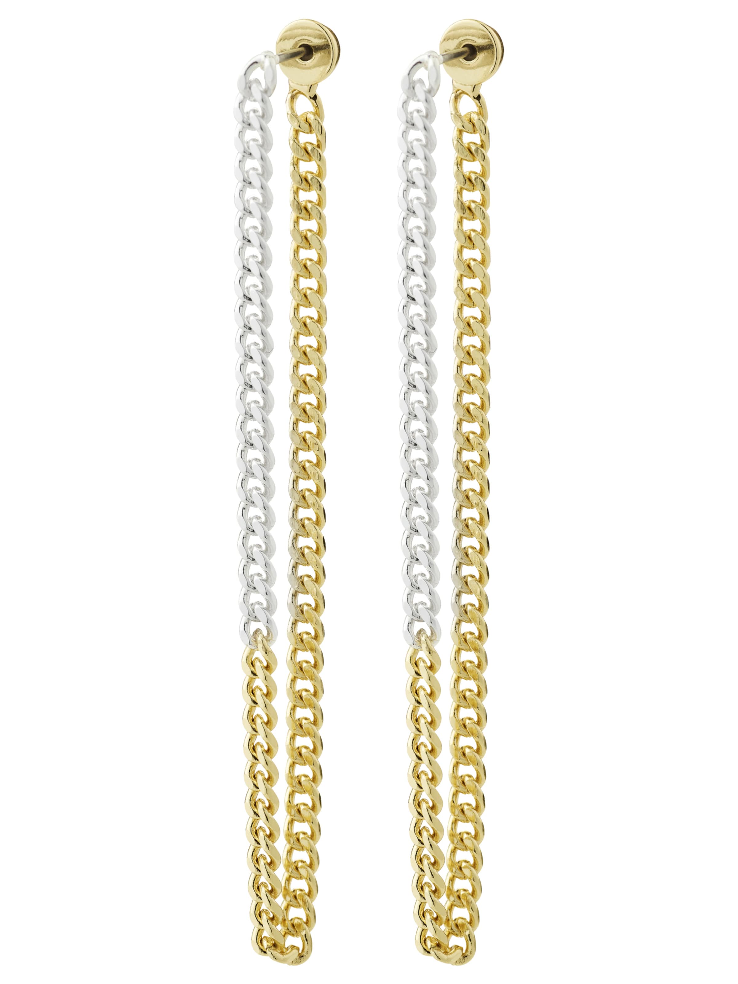 Pilgrim - Pendientes 'Inner' en oro: frente