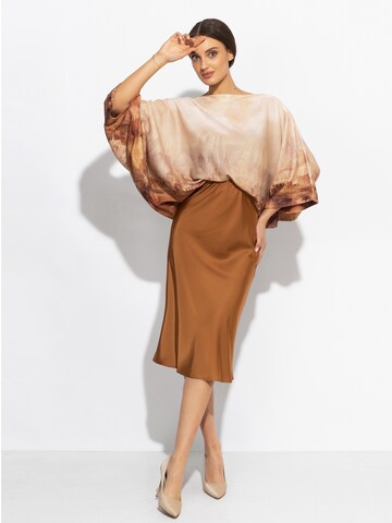 JIORO Tunic 'ANCIENT TOWN' in Beige