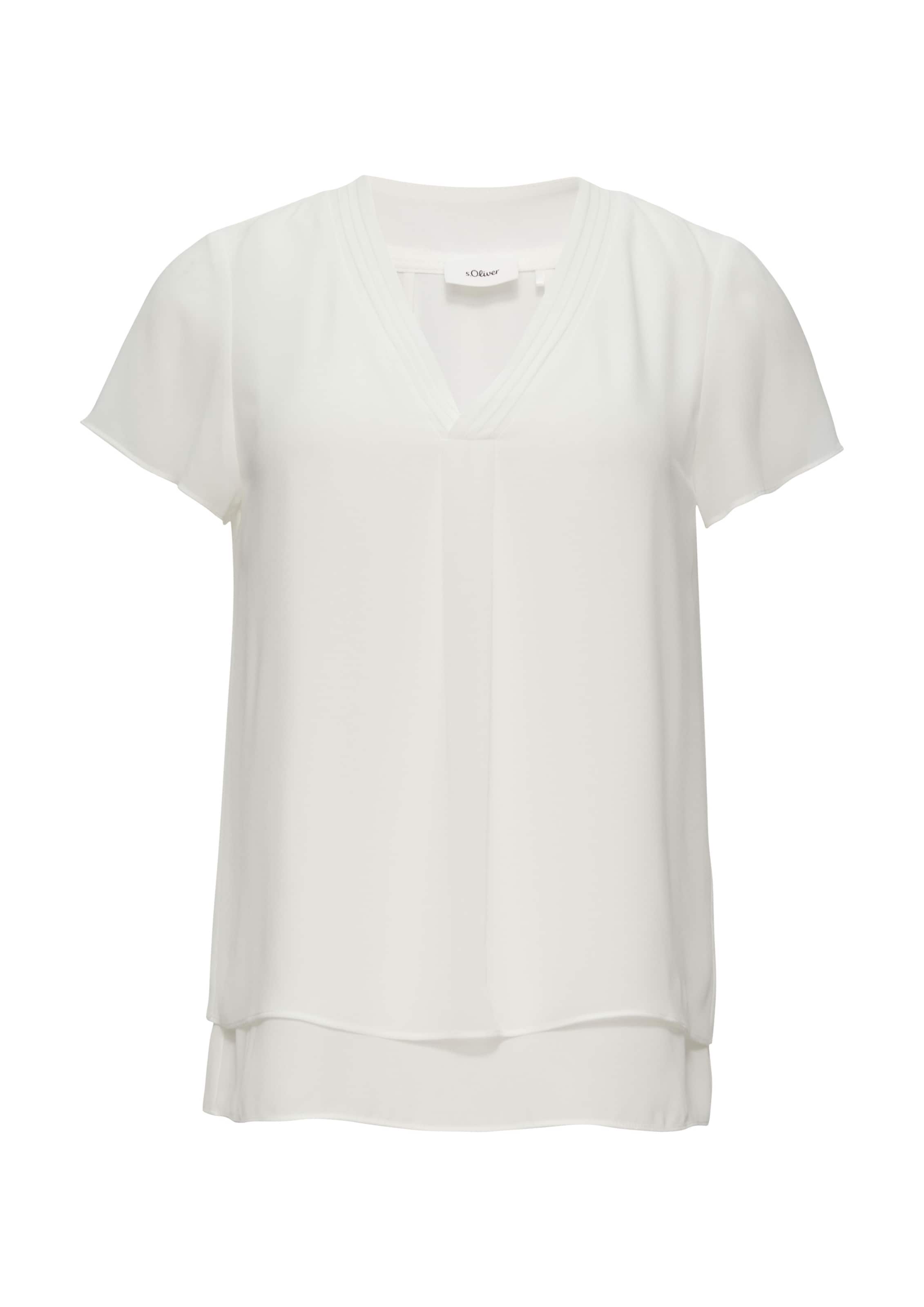 Chemisier s.Oliver BLACK LABEL en beige : devant