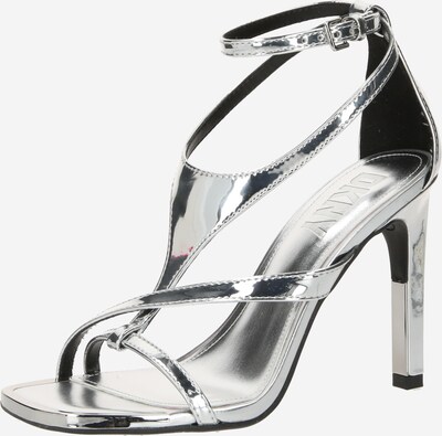 DKNY Sandalias con hebilla 'AUDREY' en plata, Vista del producto