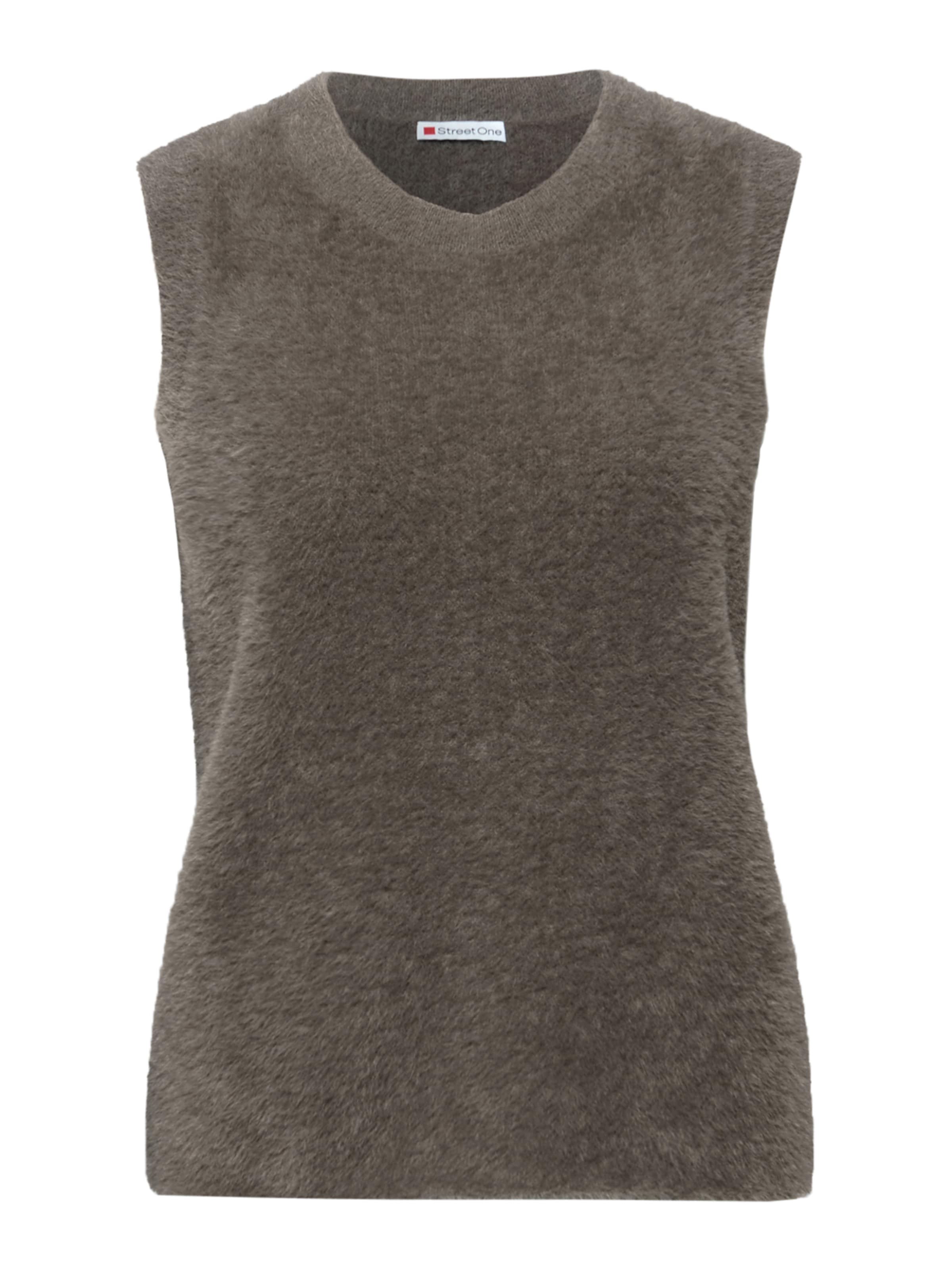 STREET ONE Sweater in Brown: front