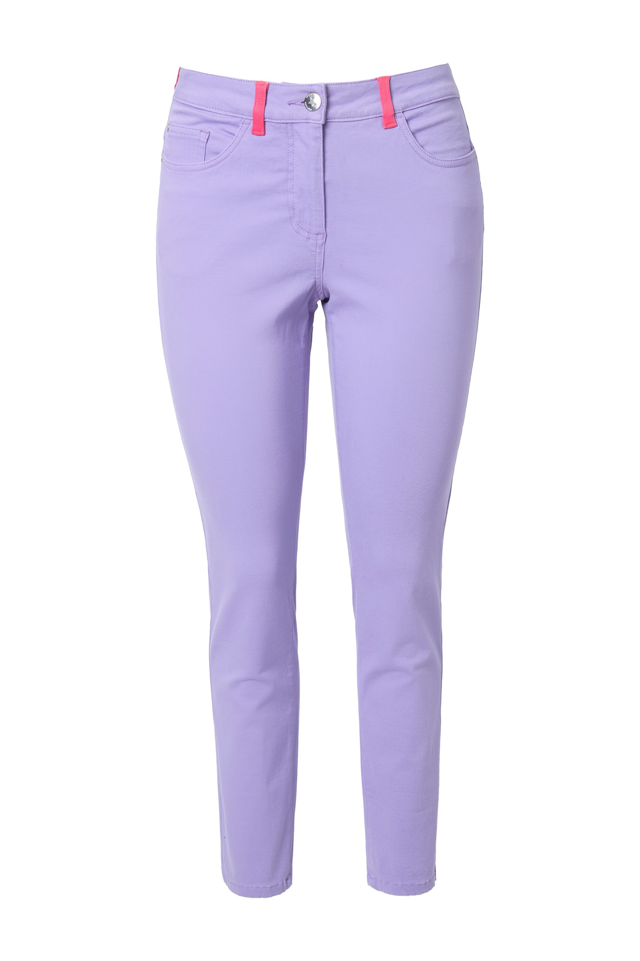 Angel of Style Slimfit Jeans in Lila: voorkant