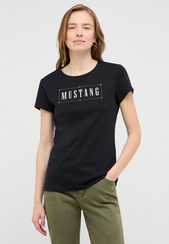 MUSTANG Shirt 'Style Loa' in Black: front