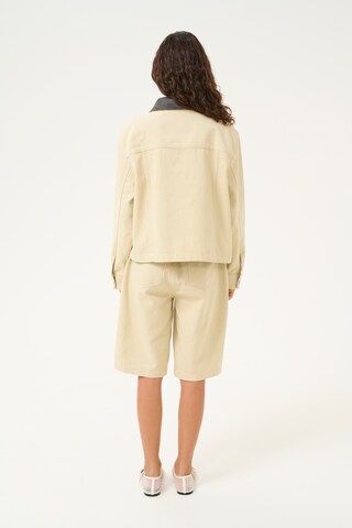 KAREN BY SIMONSEN Between-season jacket 'Tatiana' in Beige