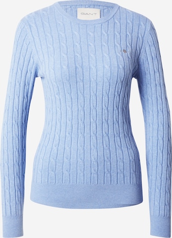 GANT - Jersey en azul: frente