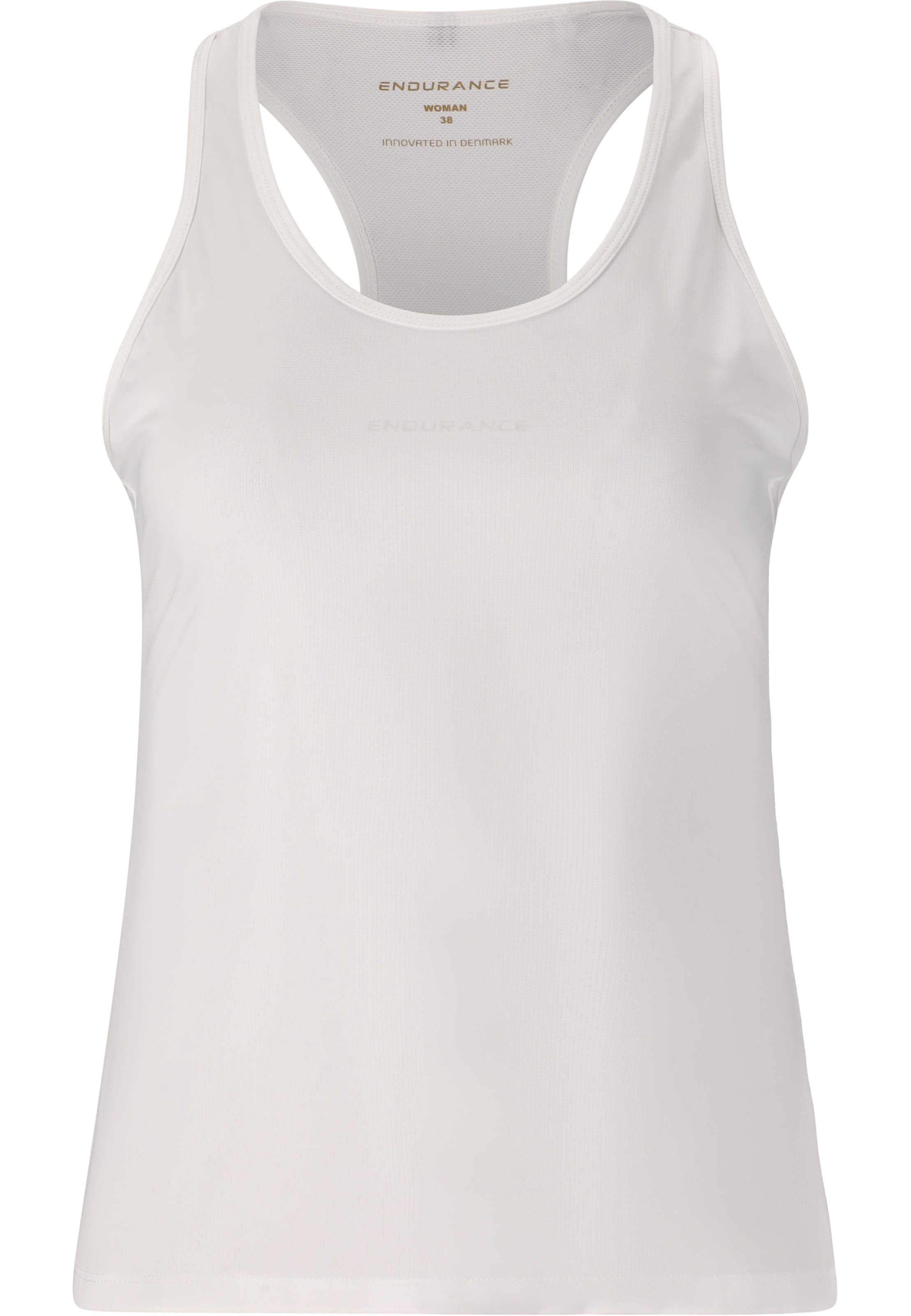 ENDURANCE Sports top 'Nan' in White: front