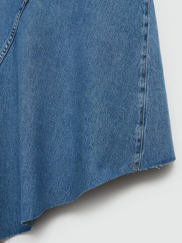 MANGO Spódnica 'Asher' w kolorze niebieski
