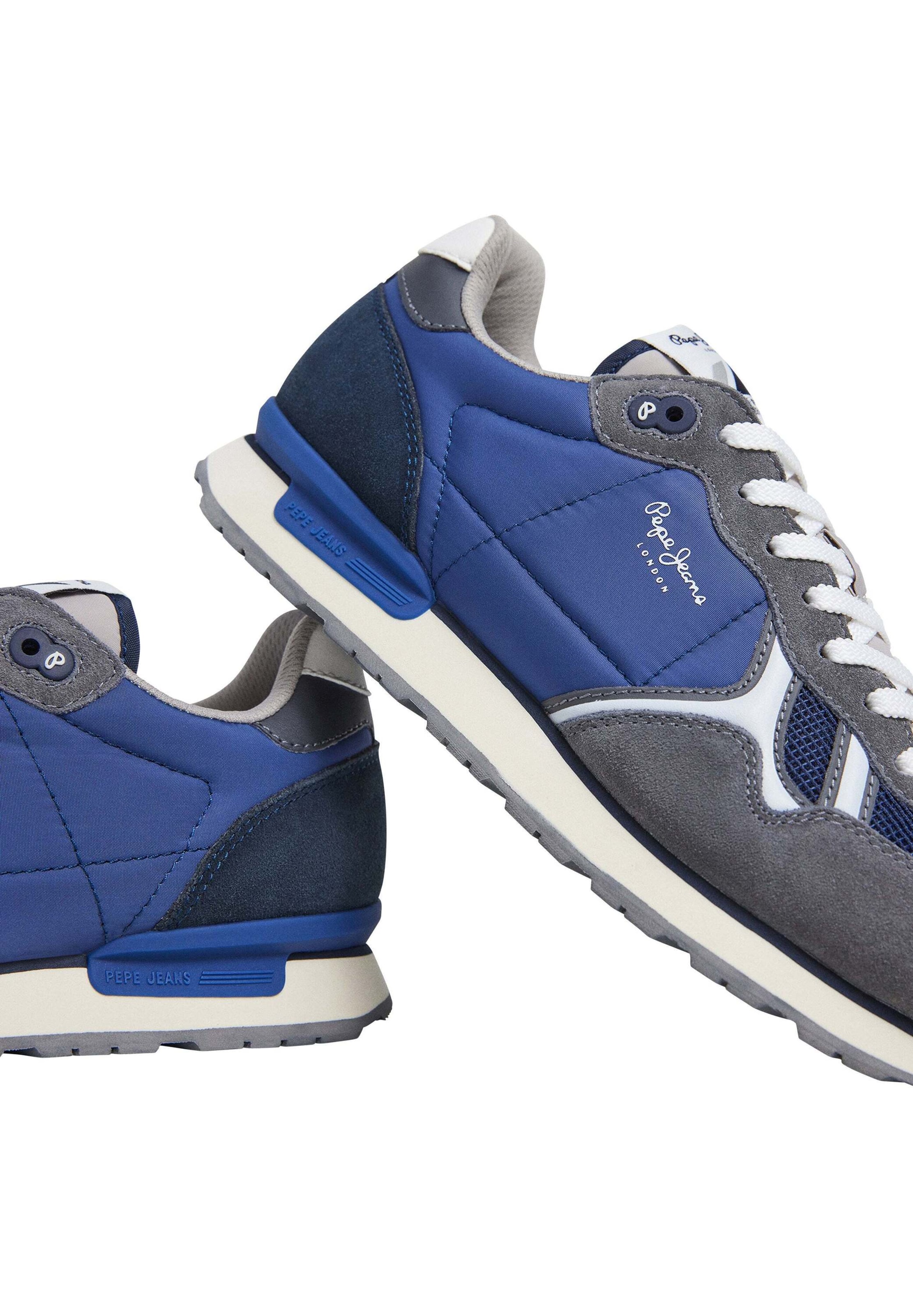 Pepe Jeans Sneakers laag 'Brit' in Blauw