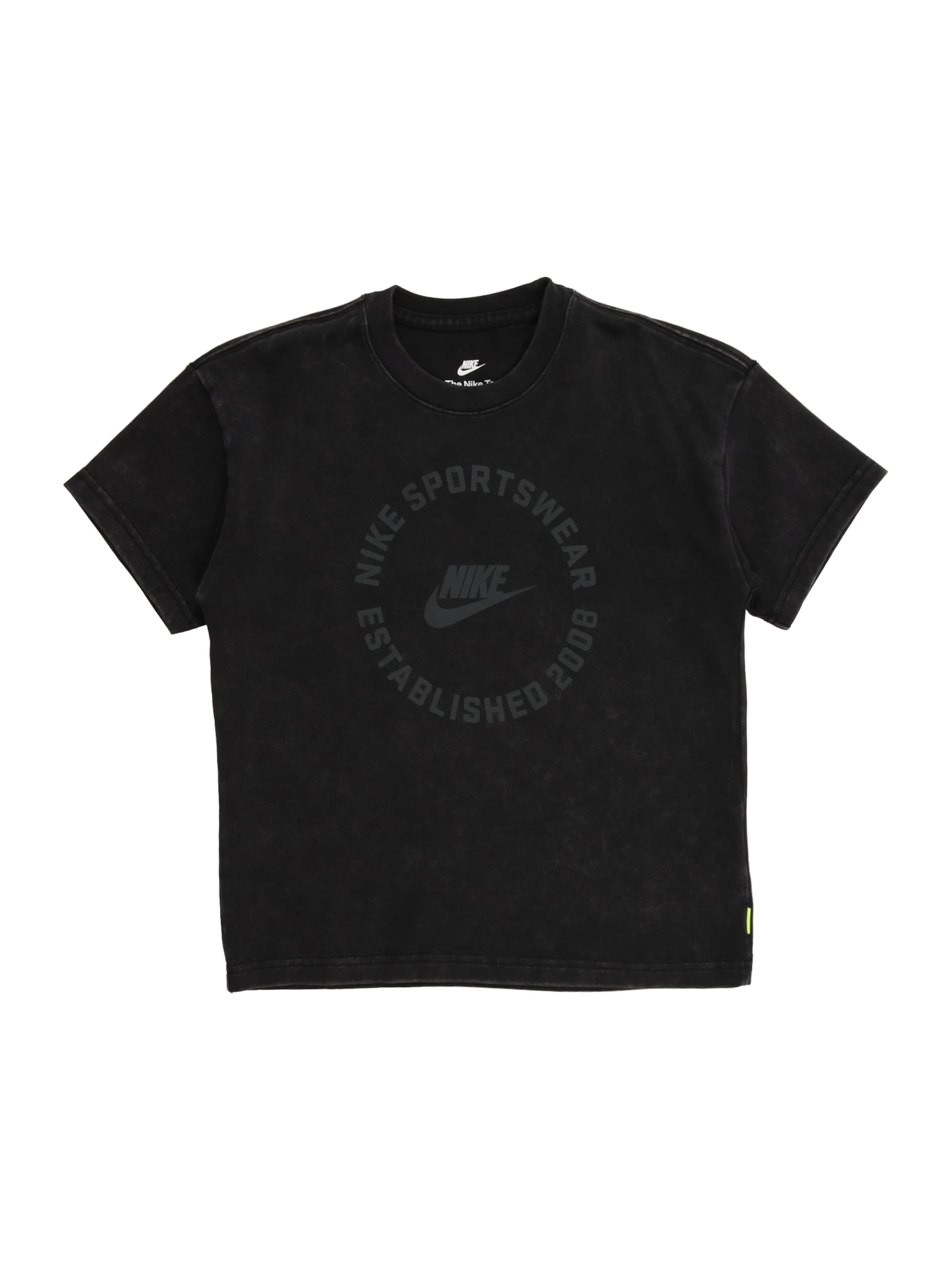 Maglietta di Nike Sportswear in nero: frontale