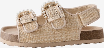 Sandales Baker by Ted Baker en beige : devant