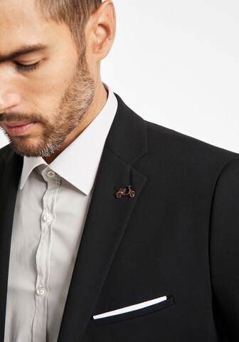 CINQUE Slim Fit Business-Sakko in Schwarz