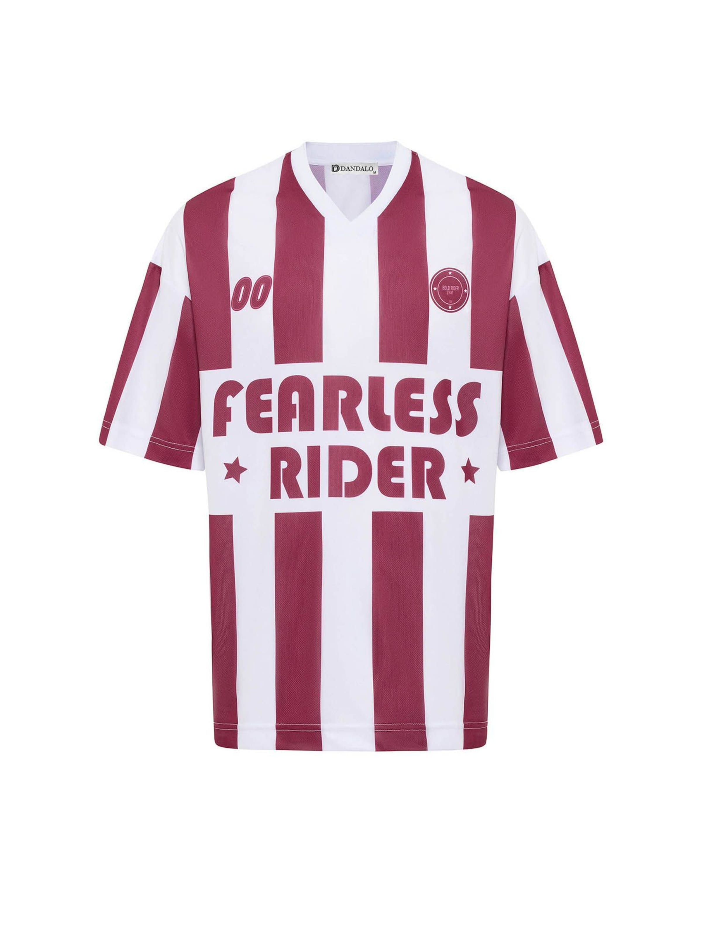 sarkans Dandalo T-Krekls: no priekšpuses