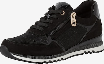 Baskets basses MARCO TOZZI en noir : devant