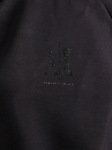 ARMANI EXCHANGE Sweatshirt in Zwart
