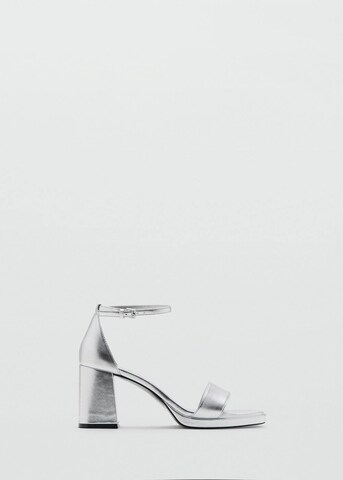 MANGO TEEN Sandals 'Lia' in Silver