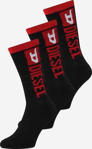 DIESEL Socks 'RAY' in Black: front