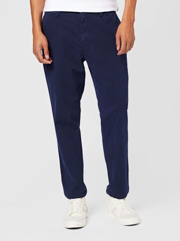 UNITED COLORS OF BENETTON Normální Kalhoty – modrá: přední strana