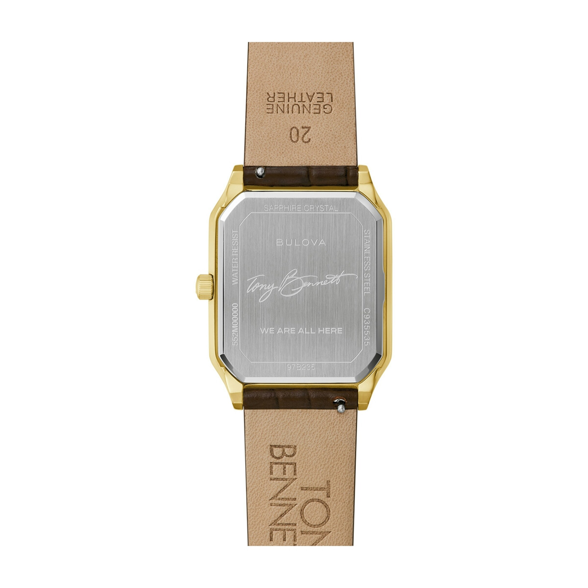 Bulova Analog Watch in Brown