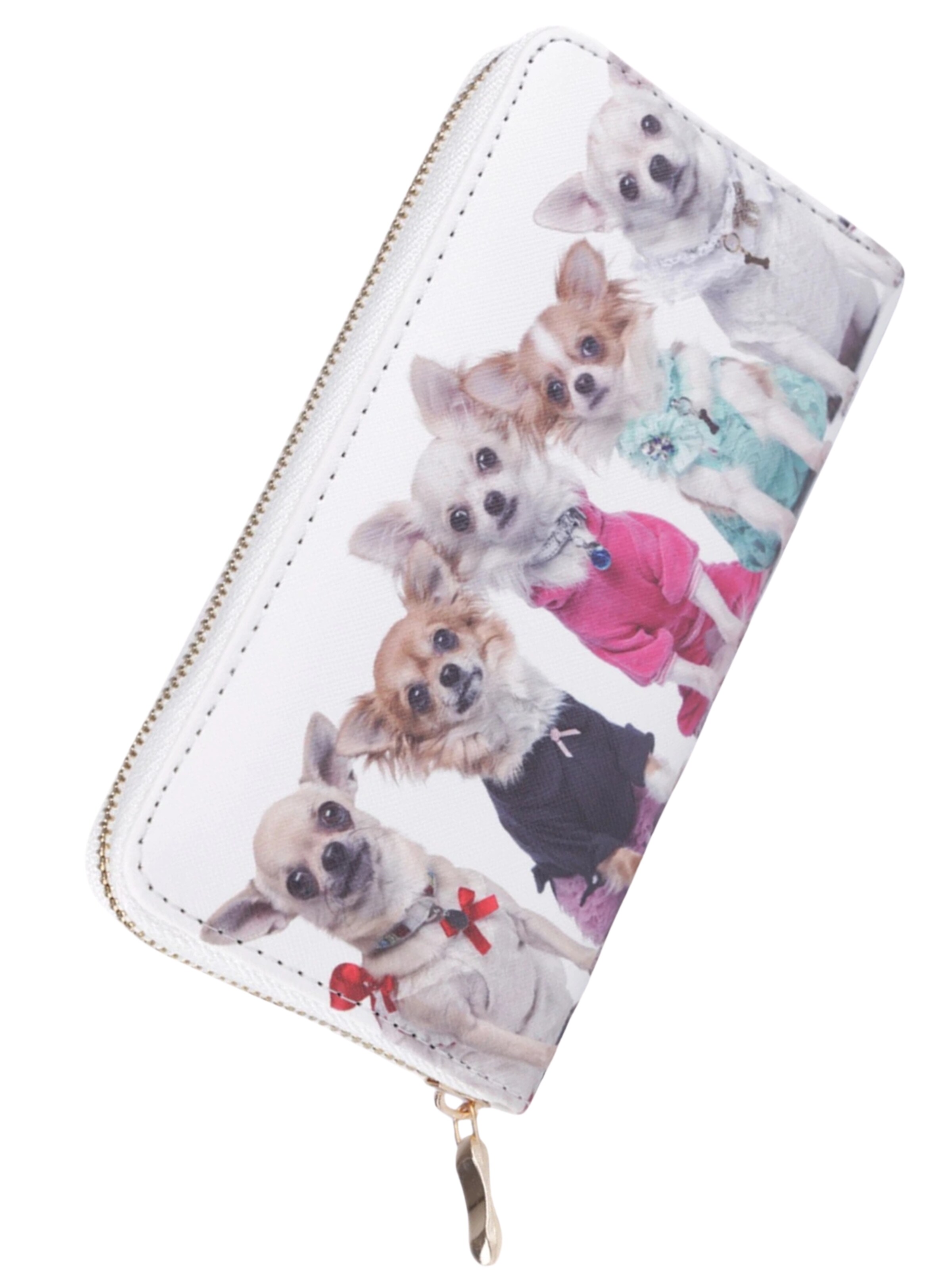 Kumixi Wallet 'Chihuahua' in White