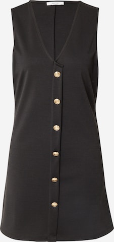 juoda ABOUT YOU Suknelė 'Fleur': priekis