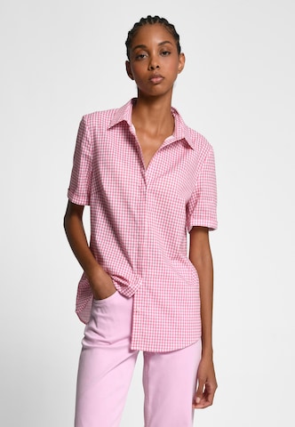 Peter Hahn Blouse in Roze: voorkant