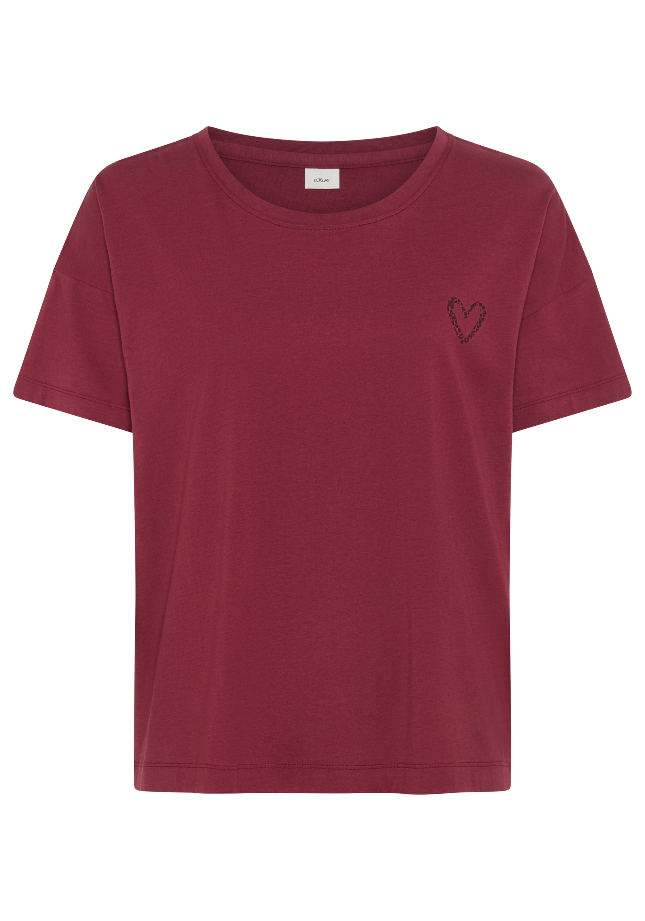s.Oliver - Camiseta en rojo: frente