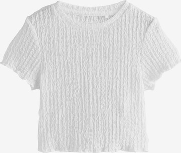 Next T-shirt i vit: framsida